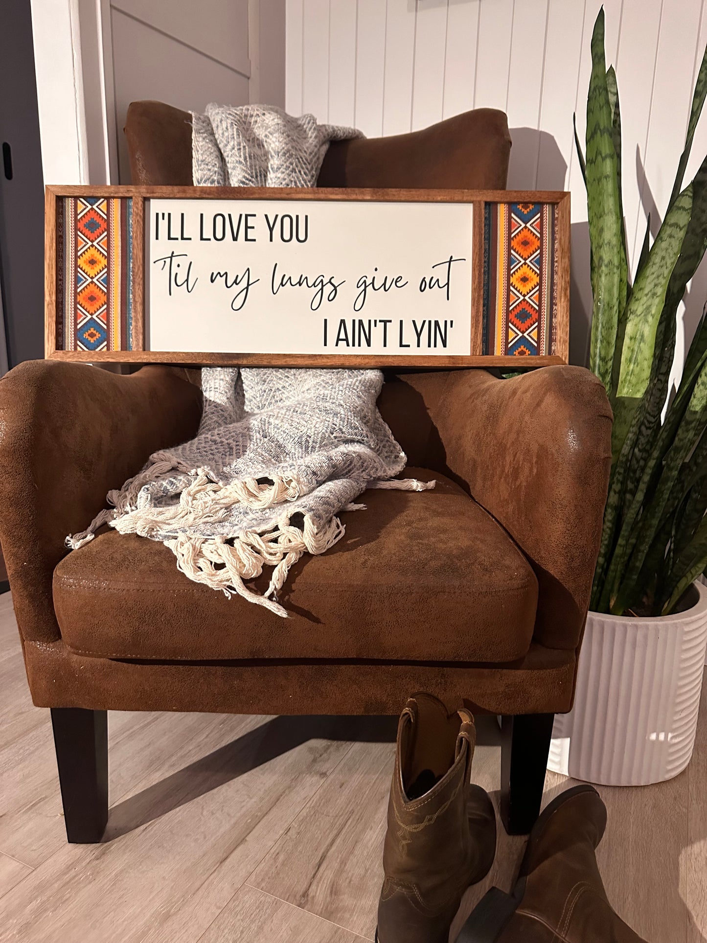 Custom Country & Western Sign