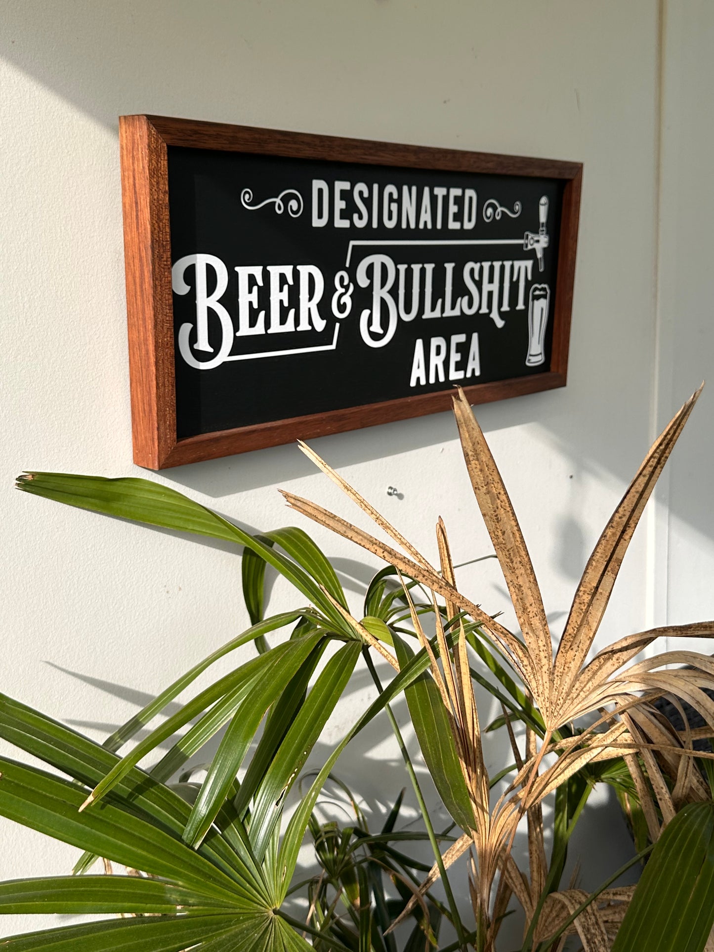 Designated Beer and Bullshit Area