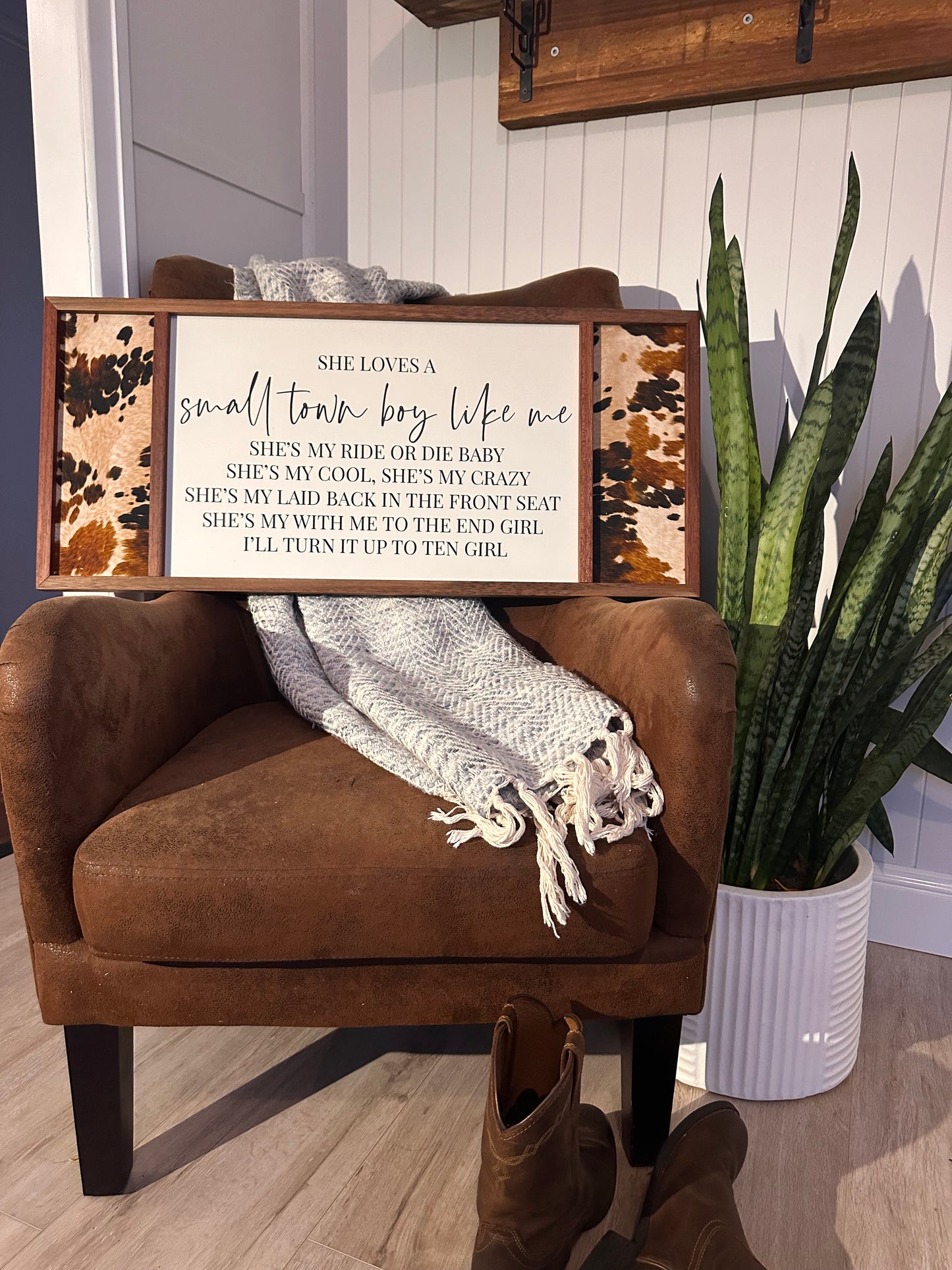 Custom Country & Western Sign