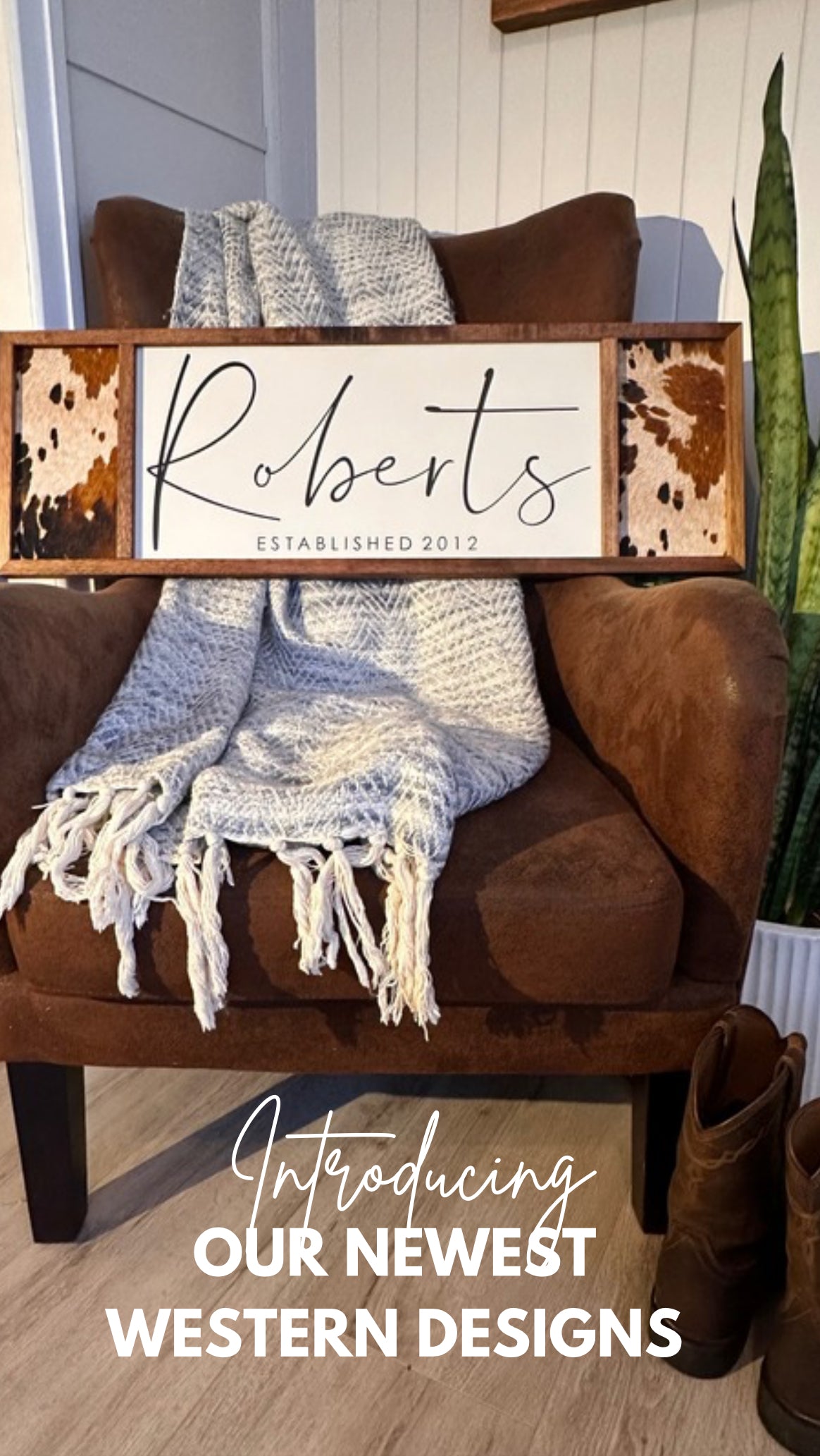 Custom Country & Western Sign
