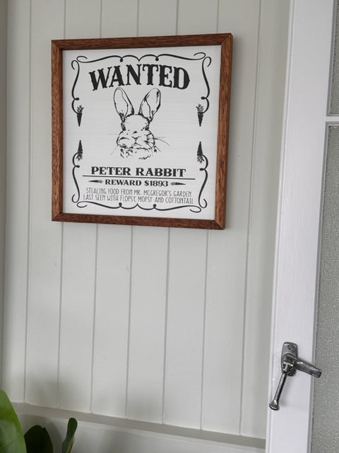 Wanted - Peter Rabbit