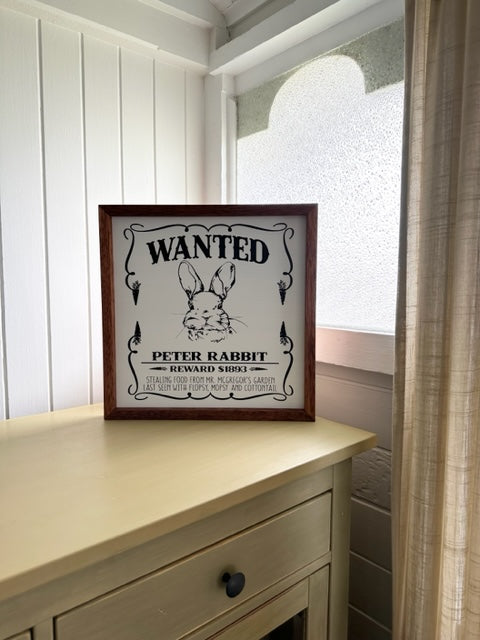 Wanted - Peter Rabbit