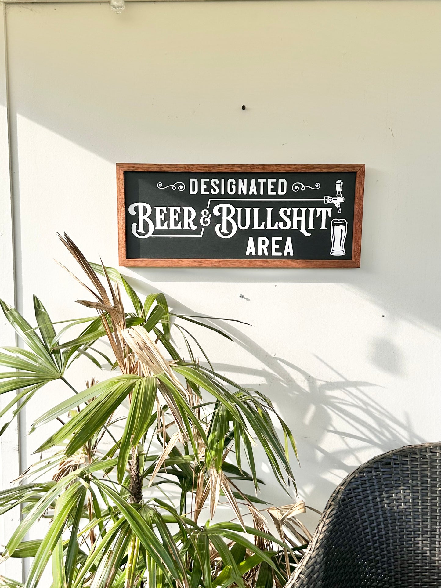 Designated Beer and Bullshit Area