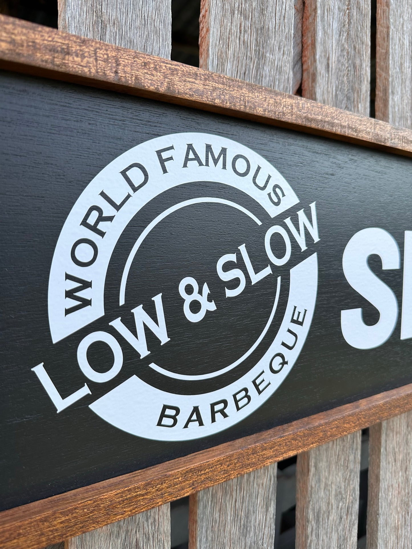 Personalised BBQ / Smokehouse Sign