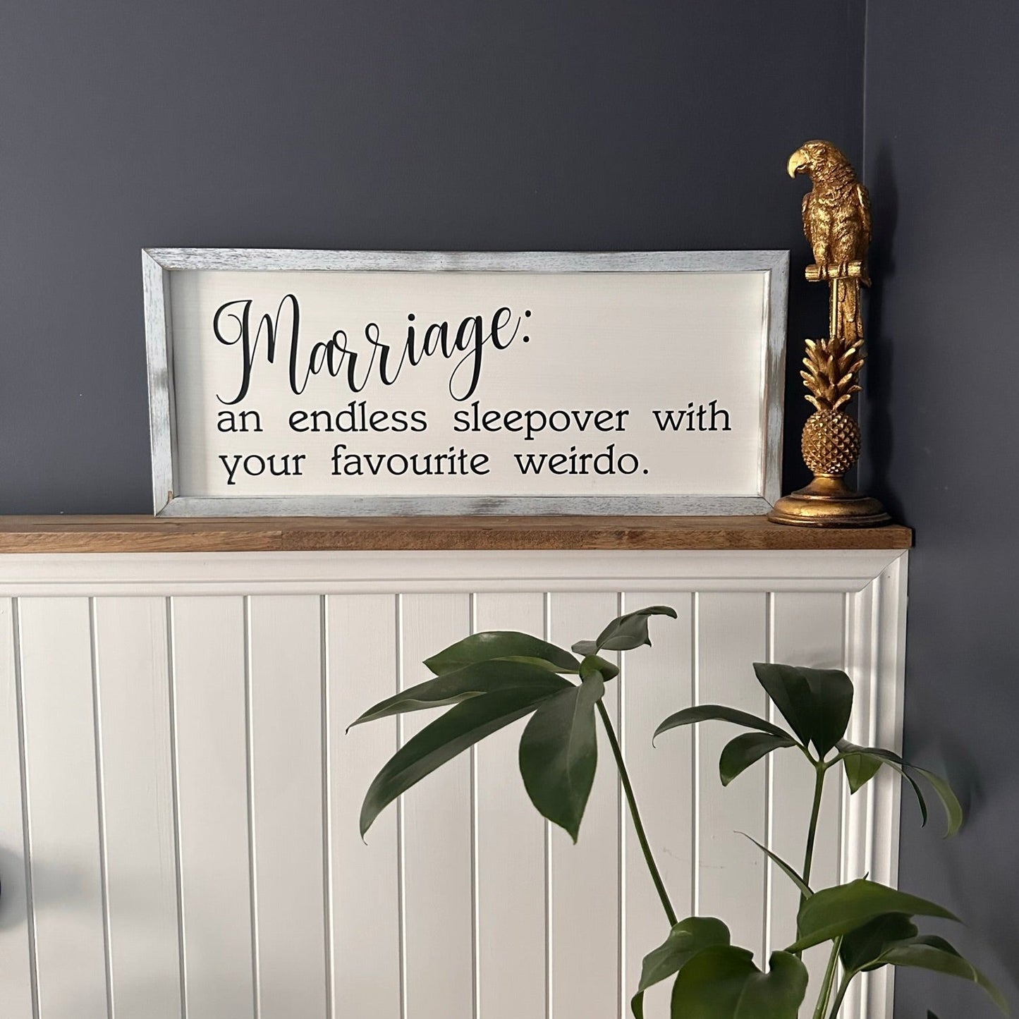 Marriage - An endless sleepover
