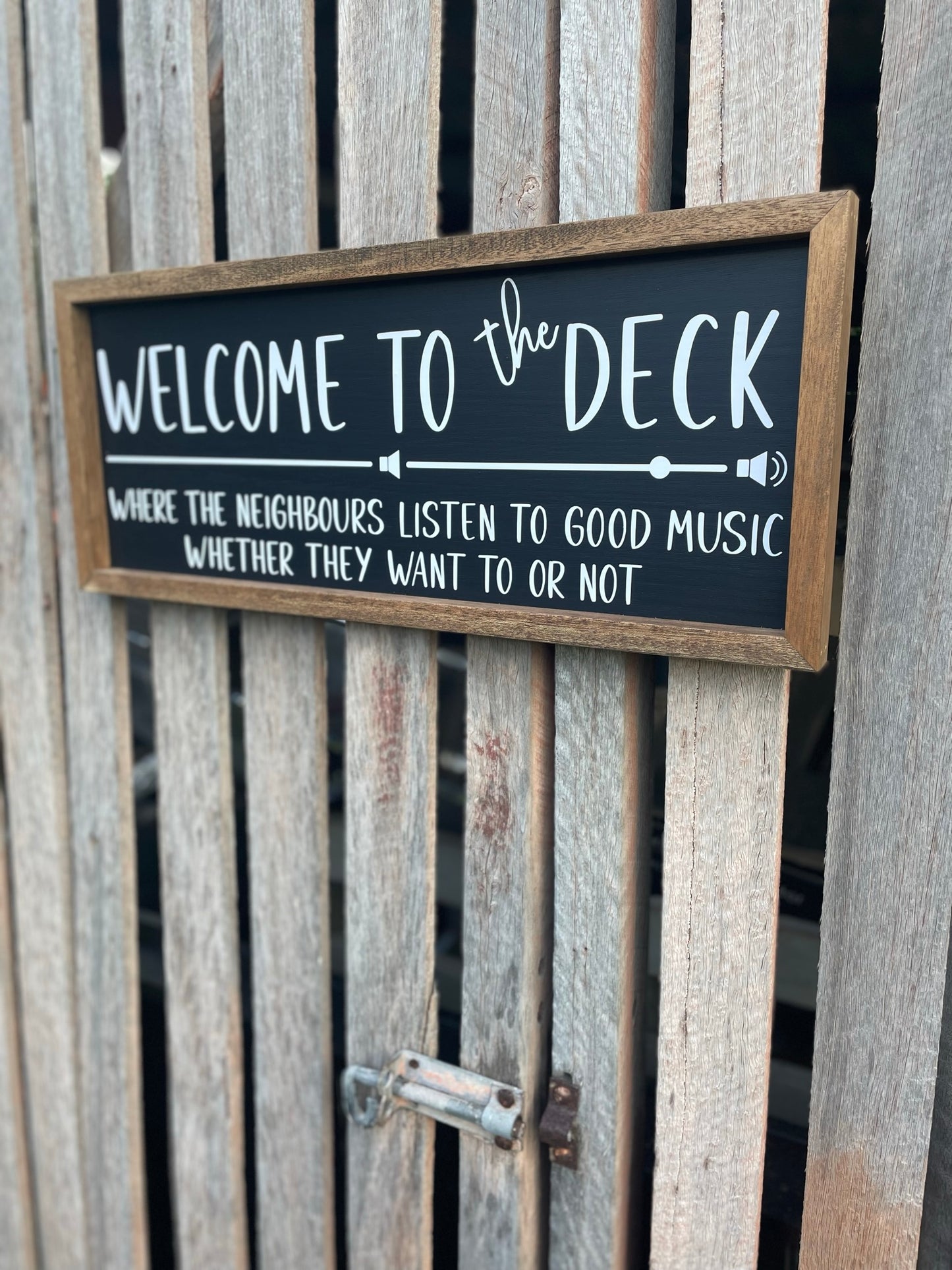 Welcome to the Deck/Patio