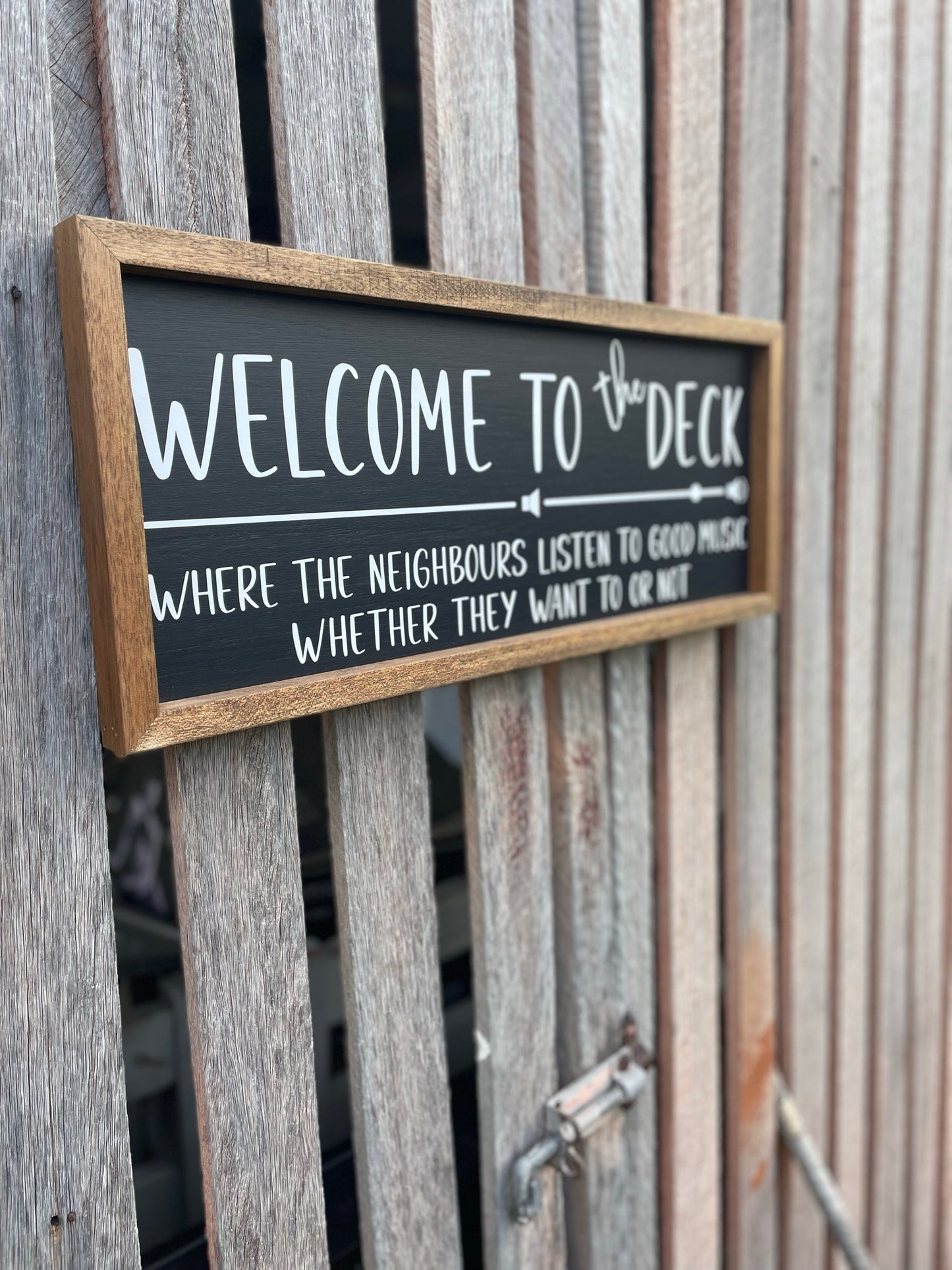 Welcome to the Deck/Patio