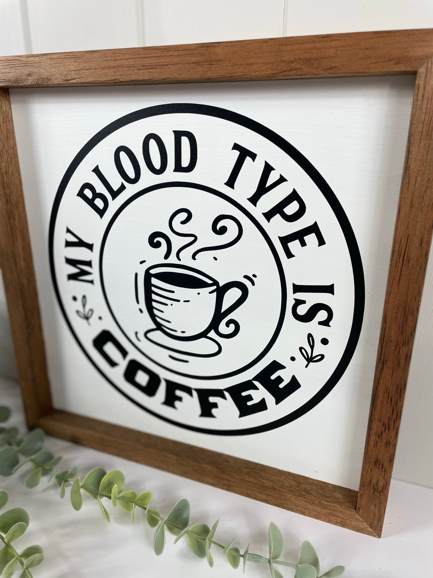 Coffee is my Blood Type