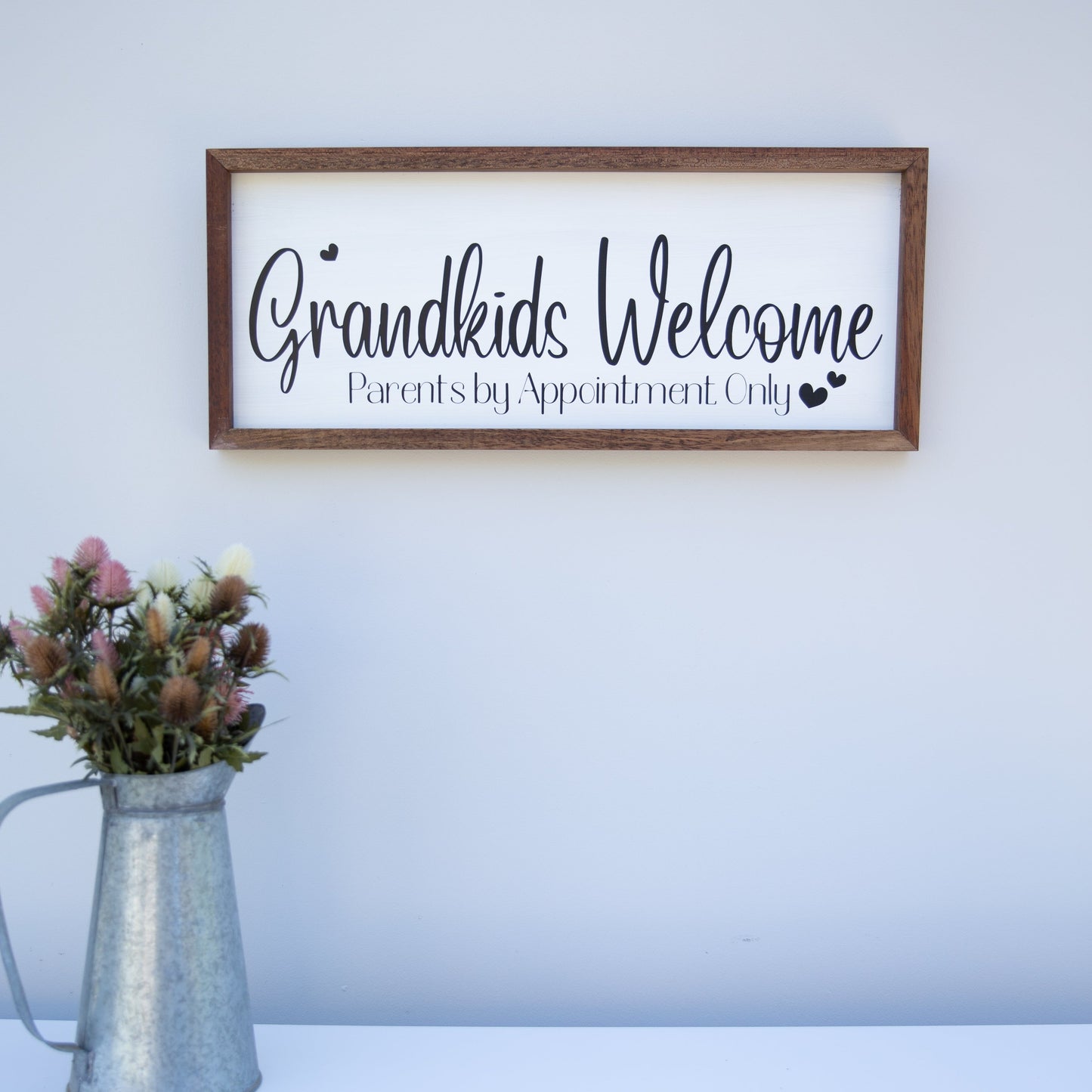 Grandkids Welcome, Parents by Appointment Only