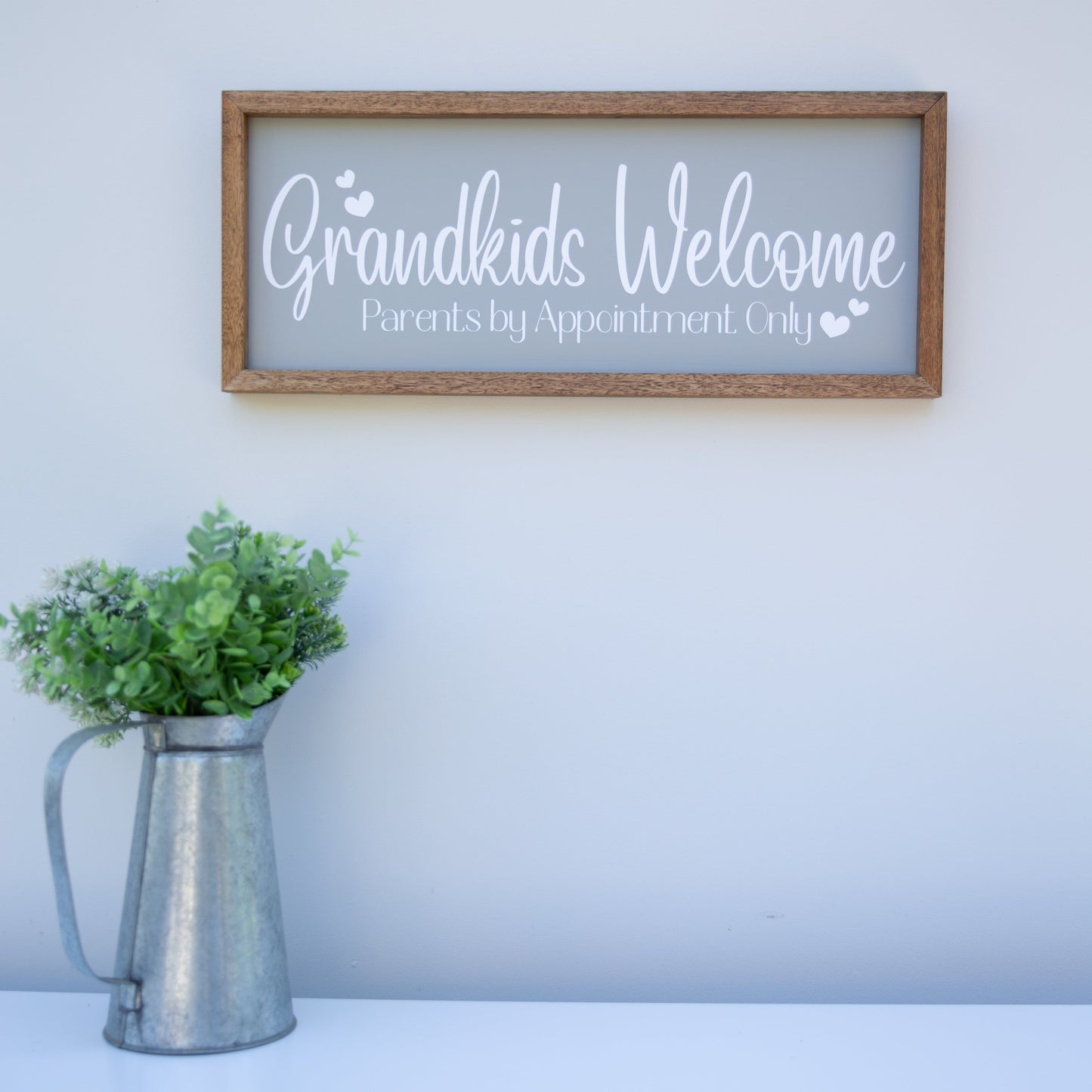 Grandkids Welcome, Parents by Appointment Only