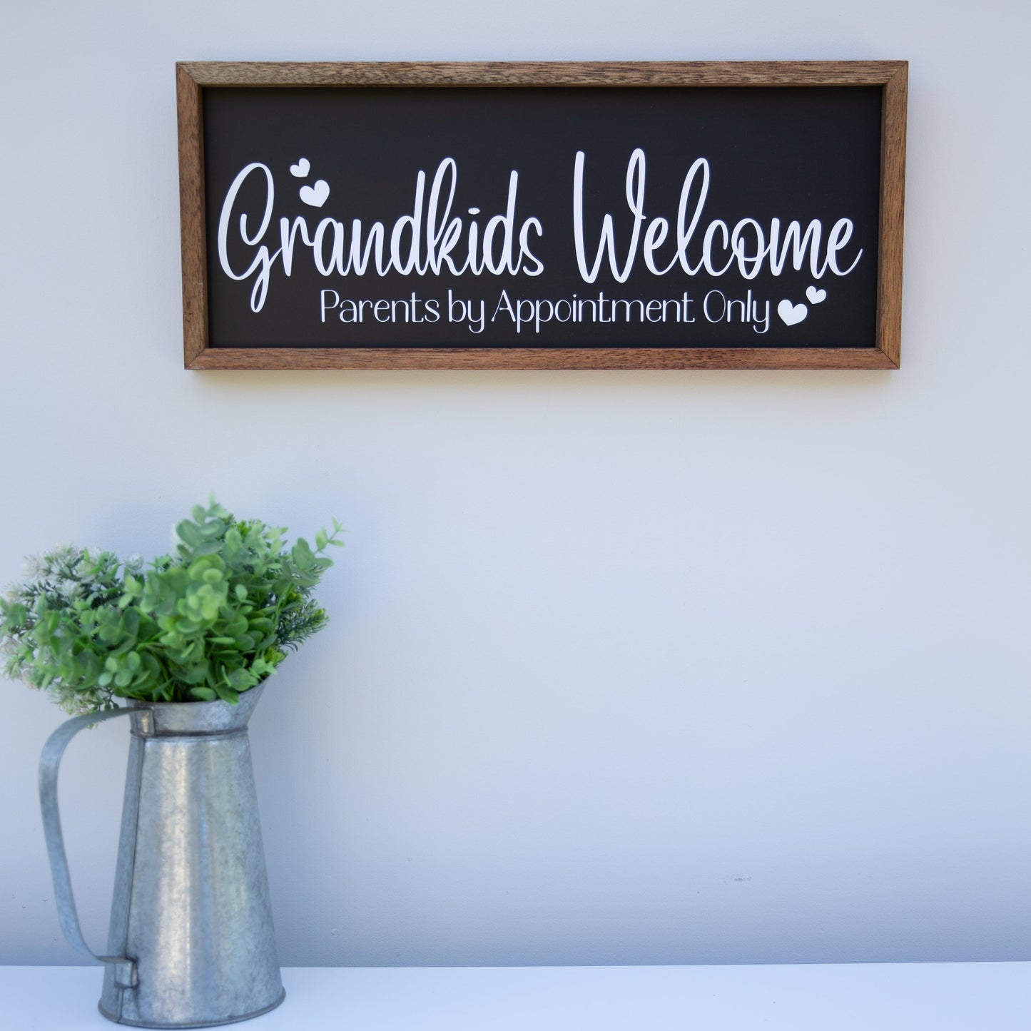 Grandkids Welcome, Parents by Appointment Only