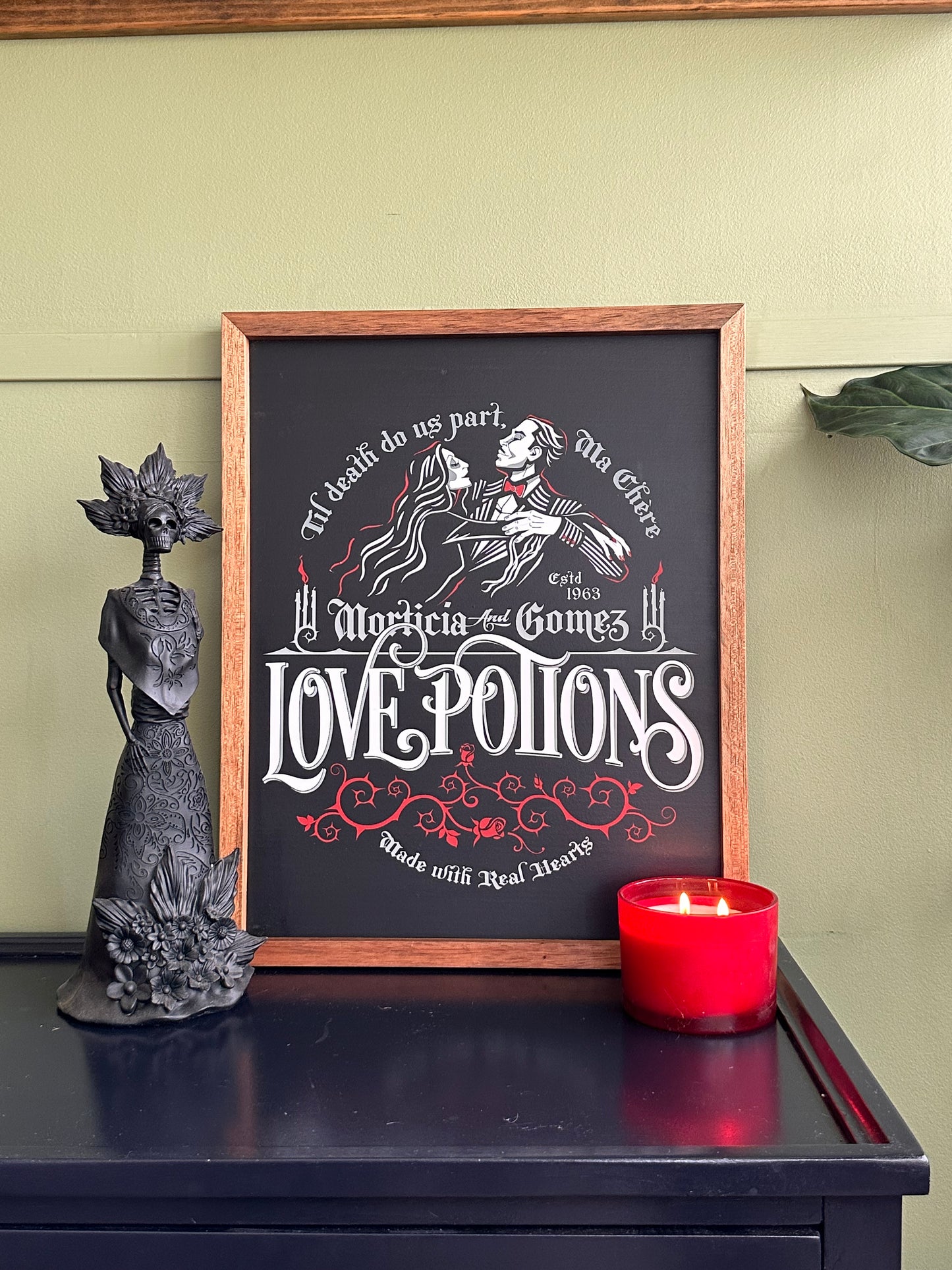 Morticia & Gomez Love Potions