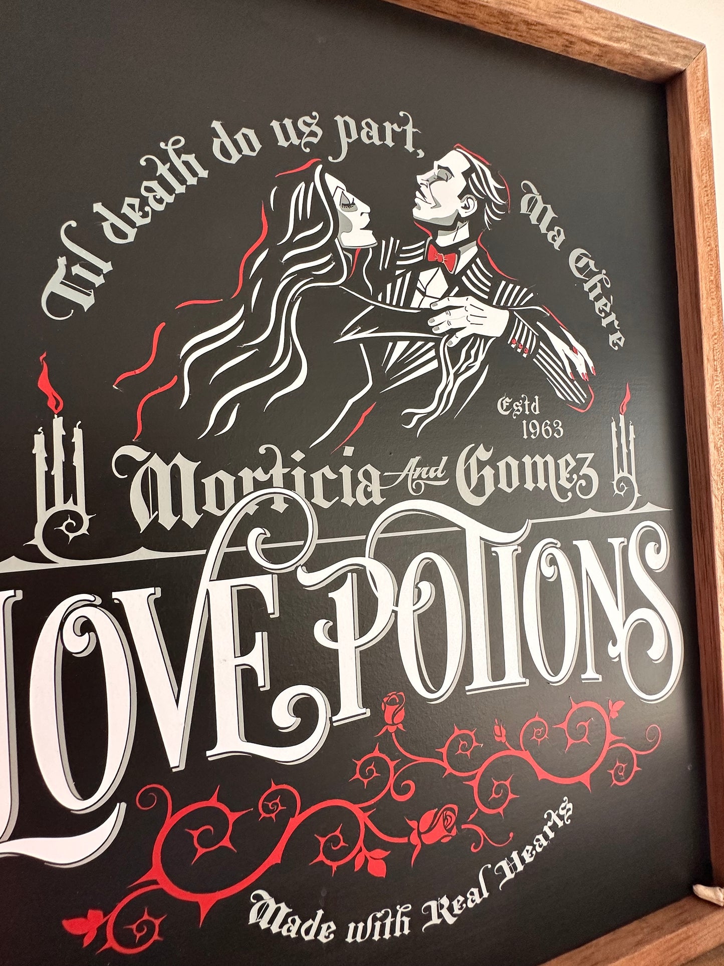 Morticia & Gomez Love Potions