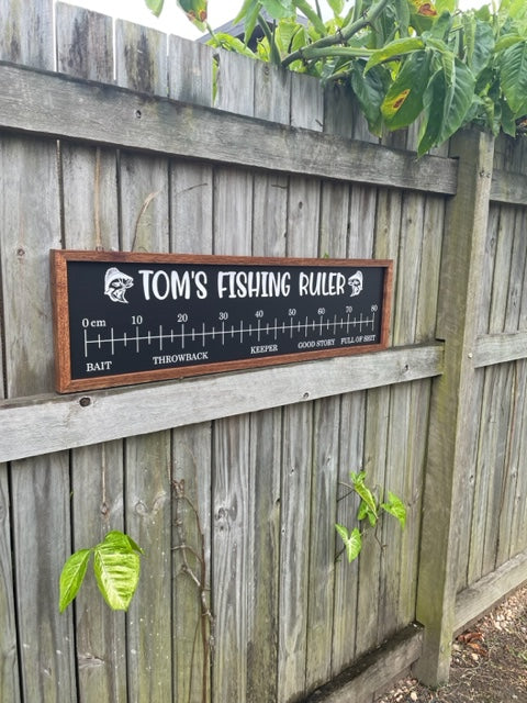 Personalised Fishing Ruler