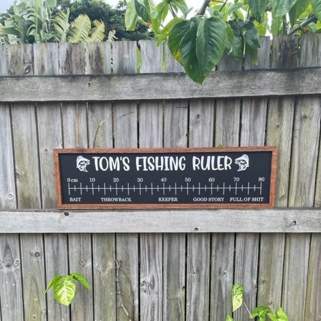 Personalised Fishing Ruler