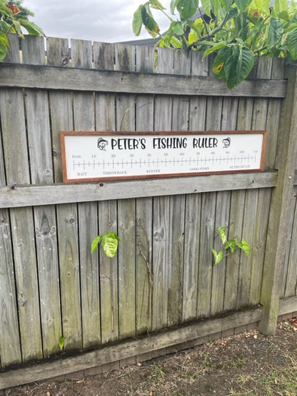 Personalised Fishing Ruler